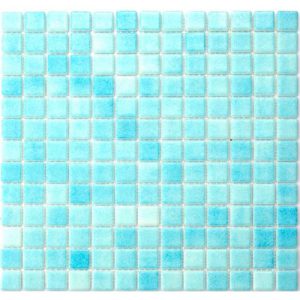 Glasmosaik Altoglass Azul Celest 3x3 cm