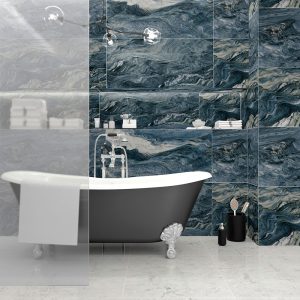 Klinker Blue Marble Blå Polerad 60x120 cm