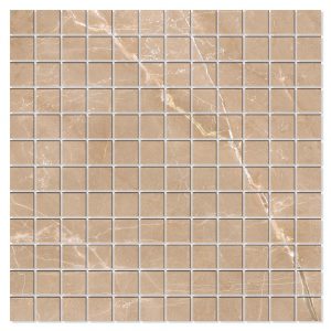 Marmor Mosaik Klinker Bottocino Ljusbrun Matt 30x30