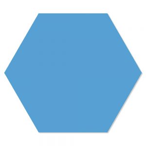 Hexagon Klinker Basic Blå 25x22 cm