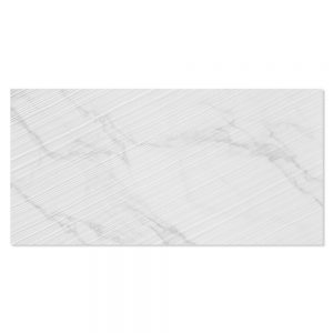 Marmor Kakel Lincoln Vit Blank-Relief 30x60 cm