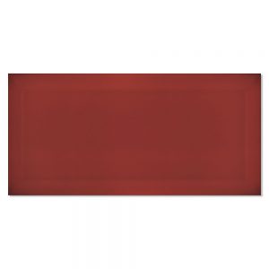 Kakel Metro Fasat Röd Blank 10x20 cm