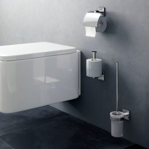 Toalettpappershållare utan Lock Duobay Square Krom Höger