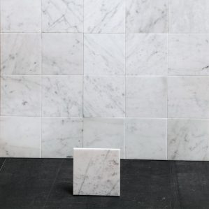Marmor Arredo Bianco Carrara C Honed Vit 15x15 cm