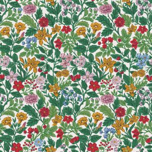 Tapet Joules Arts and Crafts Floral Rainbow 10mx52 cm