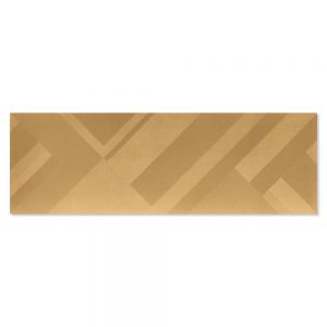 Dekor Kakel Elite Gold Modern Matt 33x100 cm