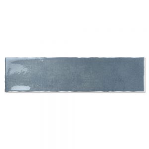 Kakel Flemish Blå Blank 7.5x30 cm