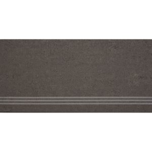 Klinker Arredo Fojs Collection Steel Glossy Grå 29,8x60 cm Trappsteg/Trappnos