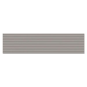 Estudio Kakel Glenbrook Rustic Greige Stripes Relief 5x20 cm