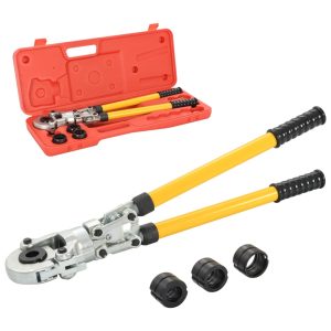 vidaXL Hydraulisk crimptång 16-20-26-32 mm