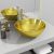 vidaXL Handfat 32,5×14 cm keramik guld