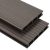 vidaXL WPC ihåliga golvplattor med tillbehör 26 m² 2,2 m mörkbrun